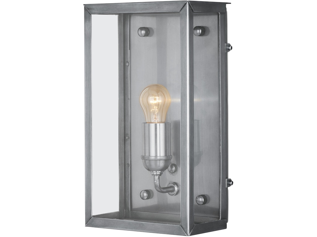 Royster Silver Outdoor Wall Sconce
