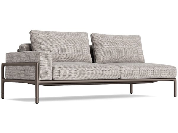Left Arm Sectional Loveseat
