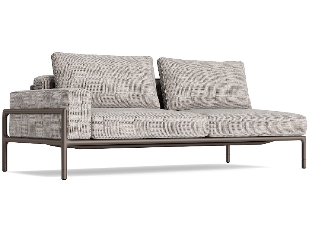 Left Arm Sectional Loveseat