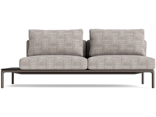 Armless Sectional with Left Table - Image 2