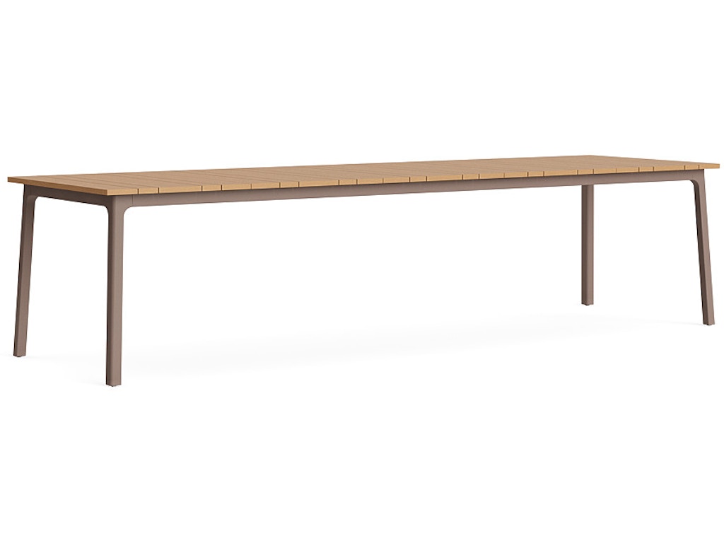 36" X 120" Wood Top Dining Table