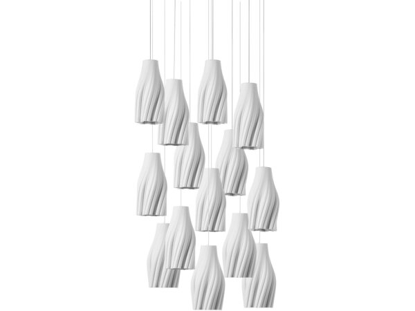 Posh 15-Light Round Multi-Drop Pendant - Image 4