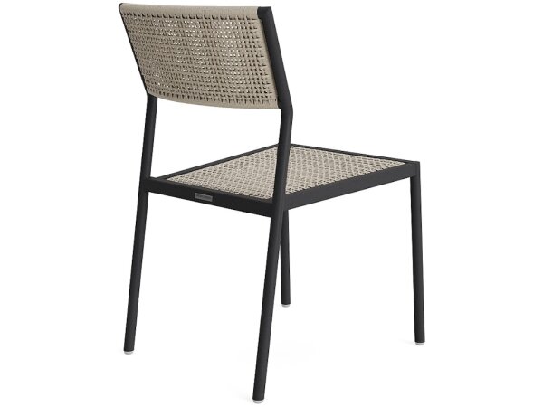 Woven Stacking Dining Chair - Image 4