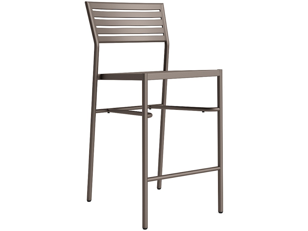Slat Stacking Bar Stool