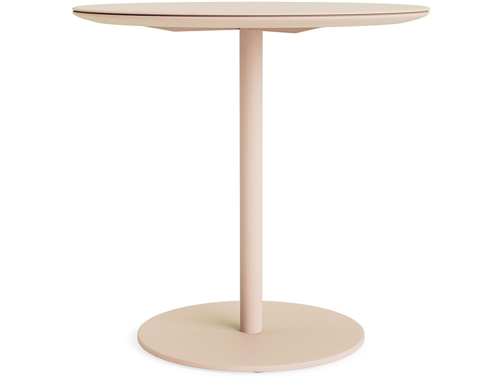 30" Round Slat Top Dining Table