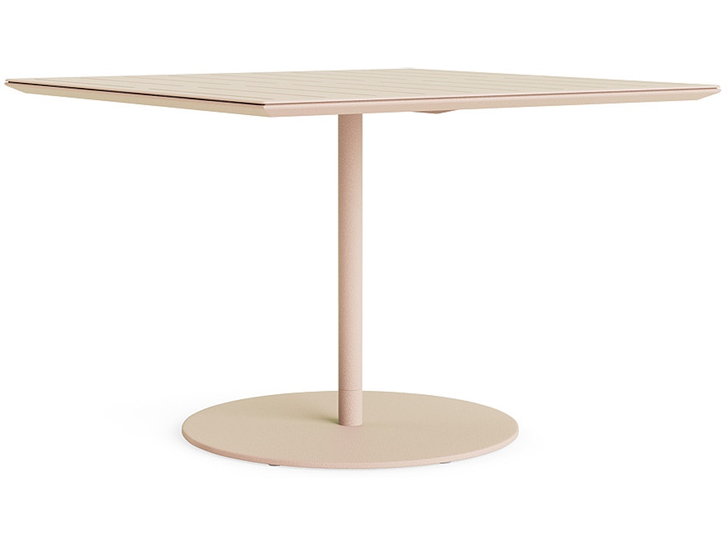 42" Square Slat Top Dining Table