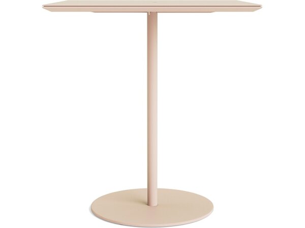 36" Square Slat Top Dining Umbrella Table - Image 3