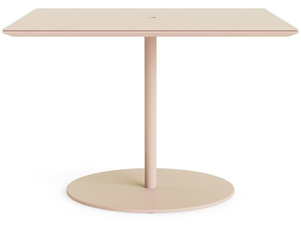 42" Square Solid Top Dining Umbrella Table - Image 2