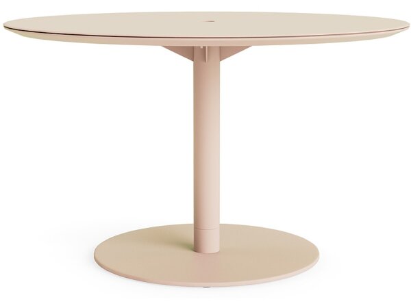 48" Round Solid Top Dining Umbrella Table - Image 2