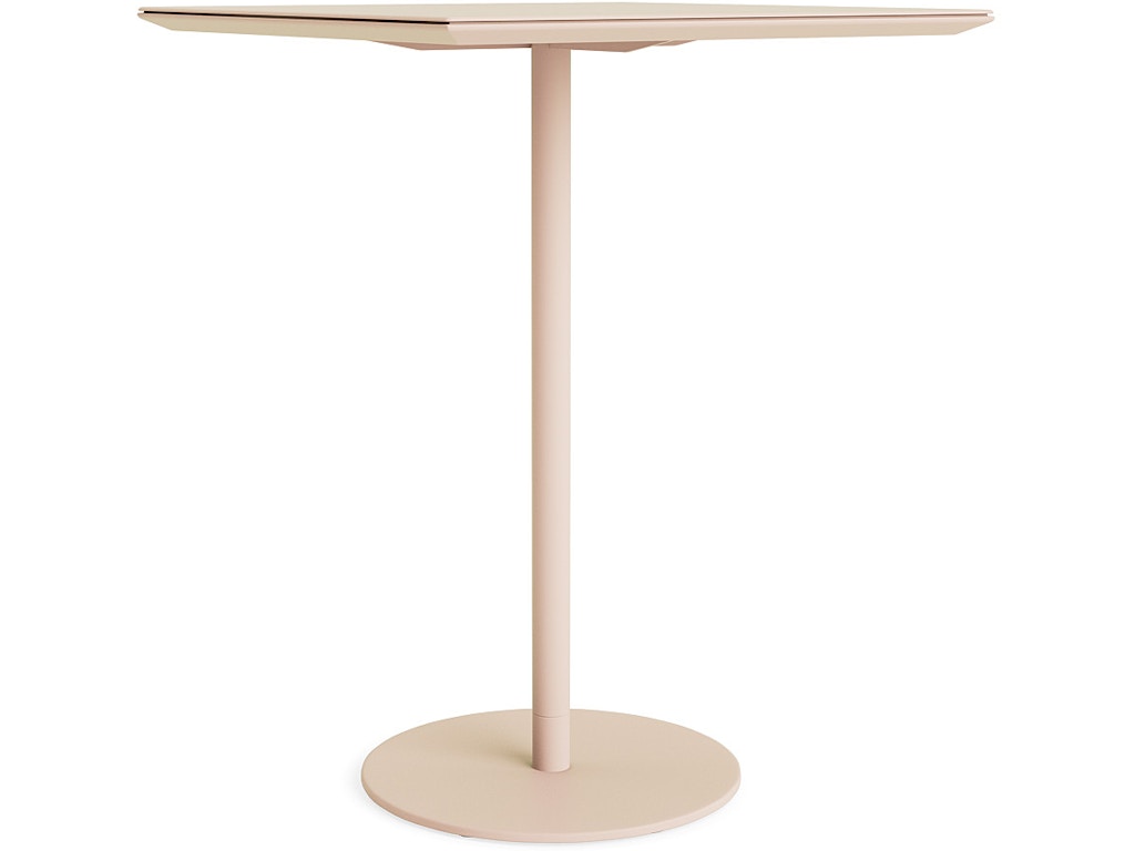 30" Square Slat Top Bar Table