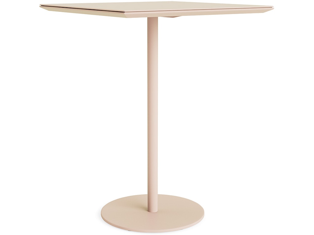 30" Square Solid Top Bar Table