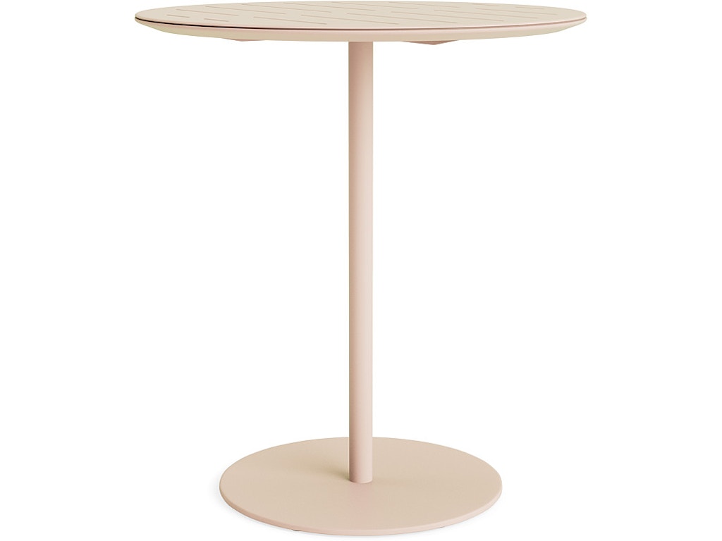 36" Square Slat Top Bar Table