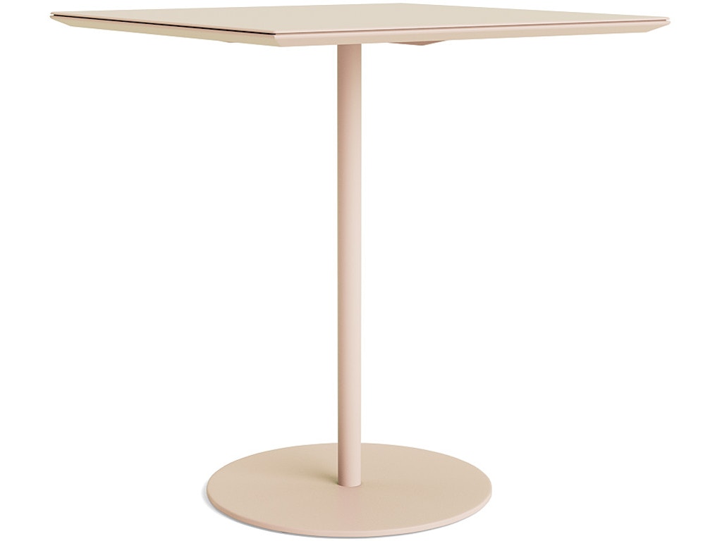 36" Square Solid Top Bar Table