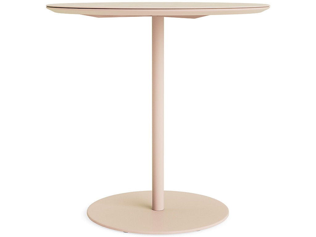 36" Round Slat Top Counter Table