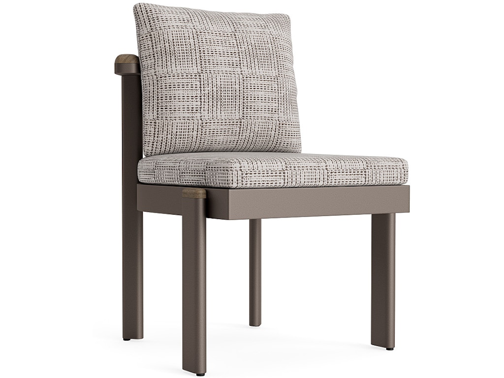 Dining Side Chair with Teak