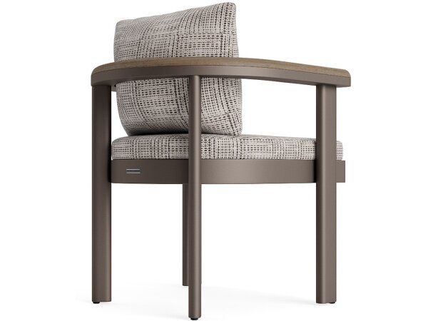 Dining Arm Chair with Teak - Image 4