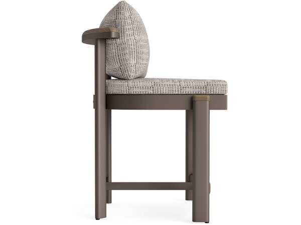 Counter Stool with Teak - Image 3