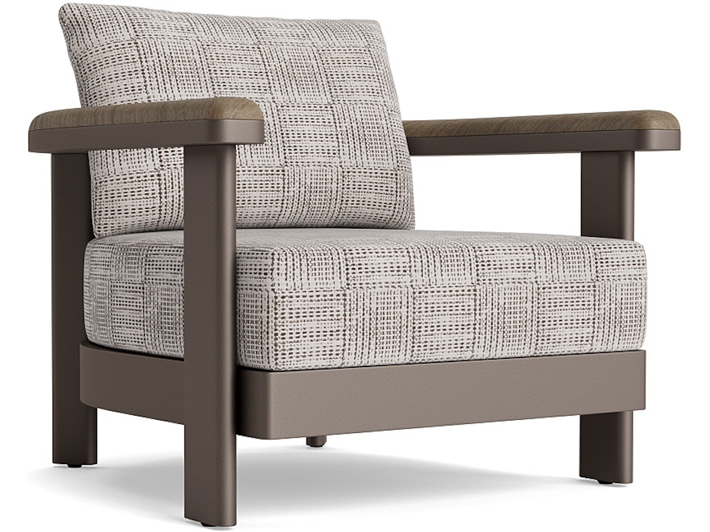 Lounge Chair with Teak