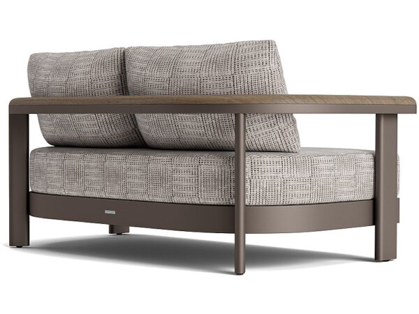 Loveseat with Teak - Image 4