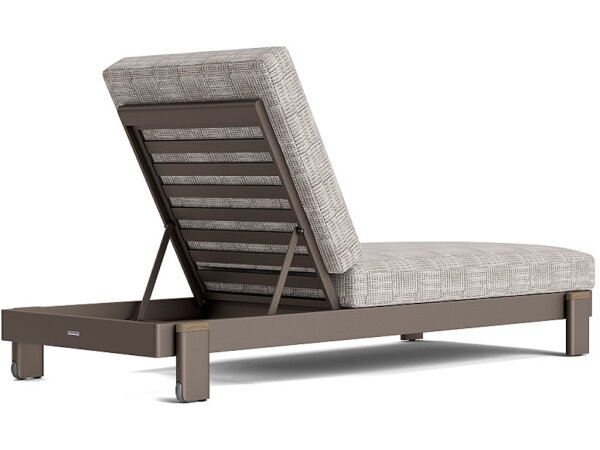 Chaise with Teak - Image 4