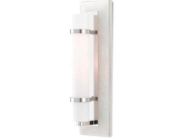 Bruneau Nickel Wall Sconce - Image 3