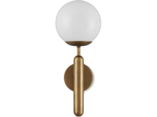 Barbican Single-Light Brass Wall Sconce - Image 3