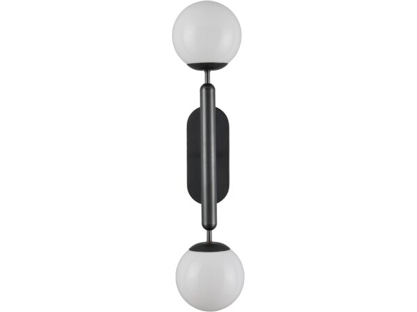 Barbican Double-Light Bronze Wall Sconce - Image 3