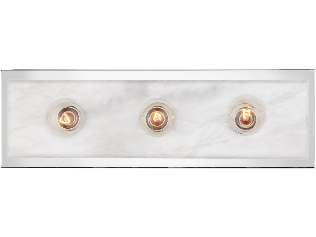 Berdine Medium Nickel Bath Wall Sconce