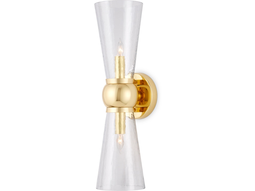 Byford Brass Bath Wall Sconce