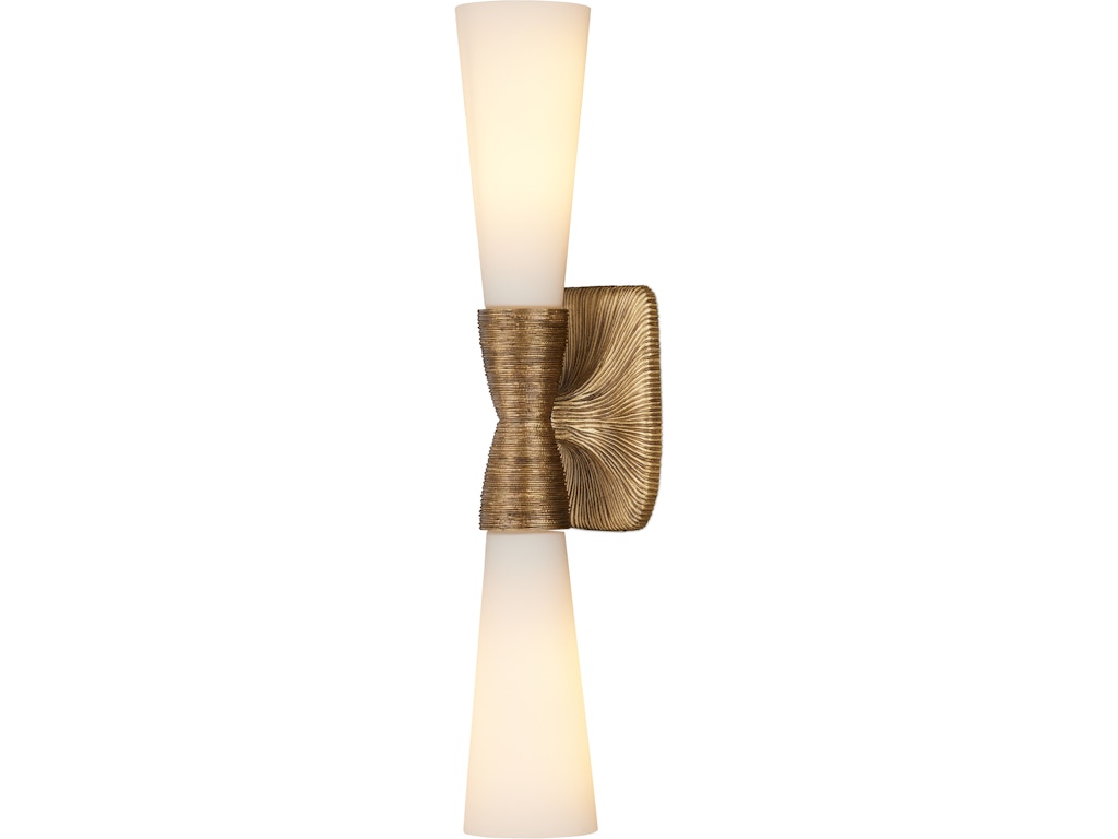 Burrows Brass Bath Wall Sconce