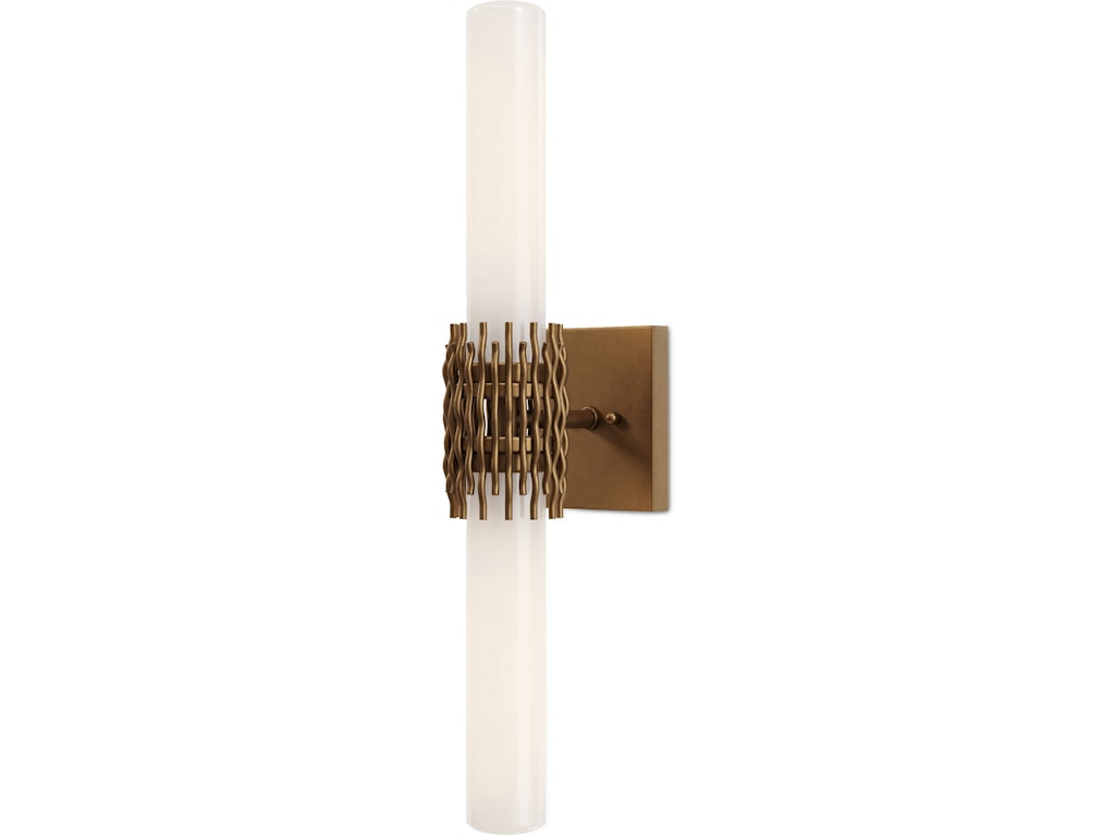 Brietta Brass Bath Wall Sconce