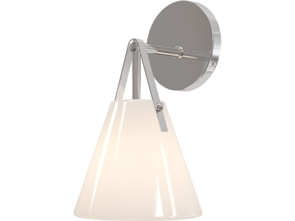 Bronwen Nickel Bath Wall Sconce
