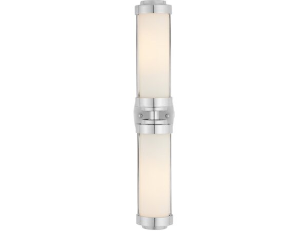 Bowland Nickel Bath Wall Sconce - Image 3