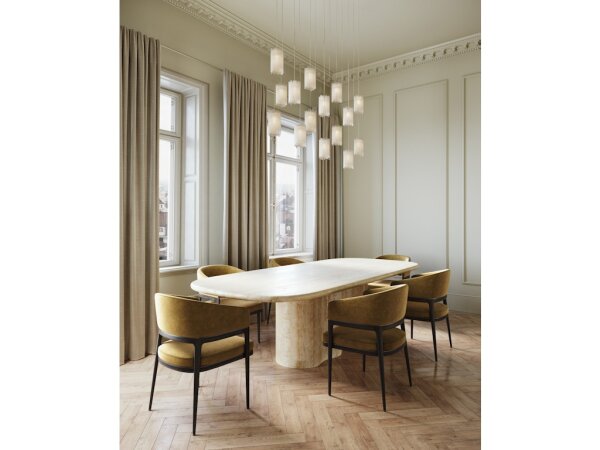 Regatta 15-Light Linear Multi-Drop Pendant - Image 5