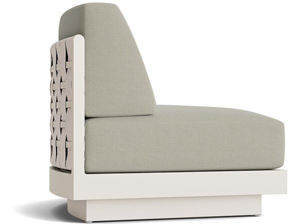 Huntley Curved Armless Chair - Image 3