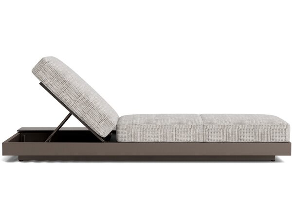 Huntley Chaise Lounge with Sideboard - Image 3