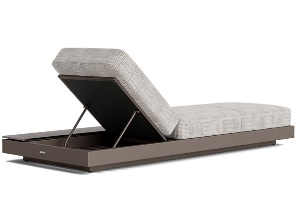 Huntley Chaise Lounge with Sideboard - Image 4