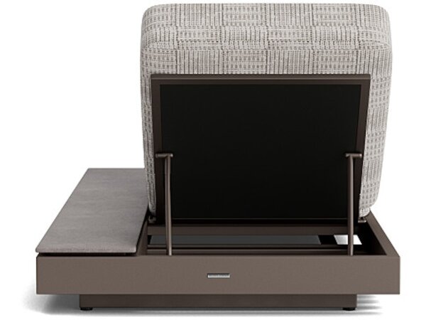Huntley Chaise Lounge with Sideboard - Image 5
