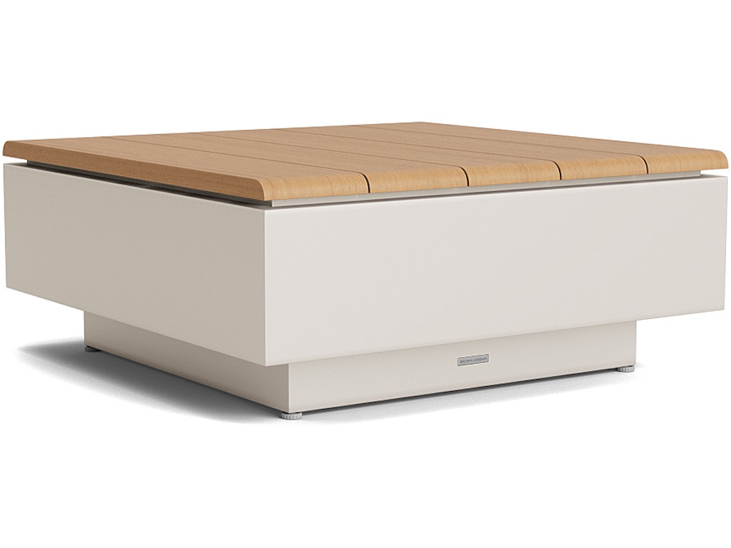Huntley Tall Coffee Table with Teak