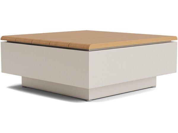 Huntley Tall Coffee Table with Teak - Image 4