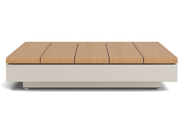 Huntley Low Coffee Table with Teak - Image 5