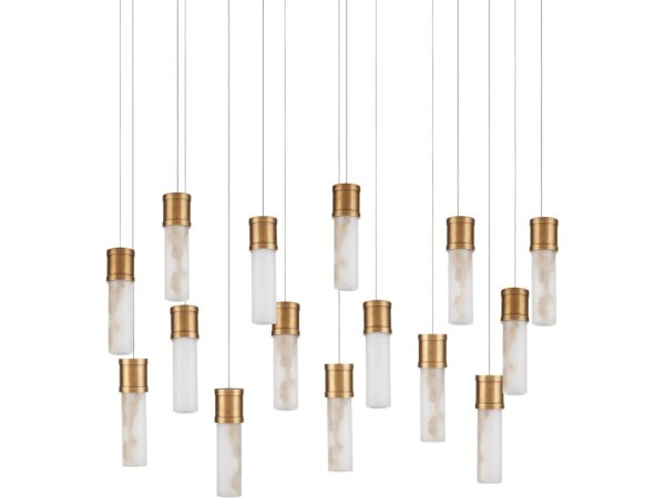 Cannula 15-Light Linear Multi-Drop Pendant - Image 4