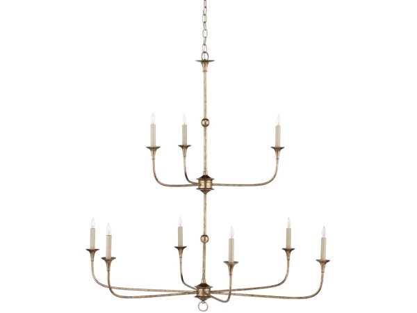 Nottaway Two-Tier Bronze Chandelier - Image 4