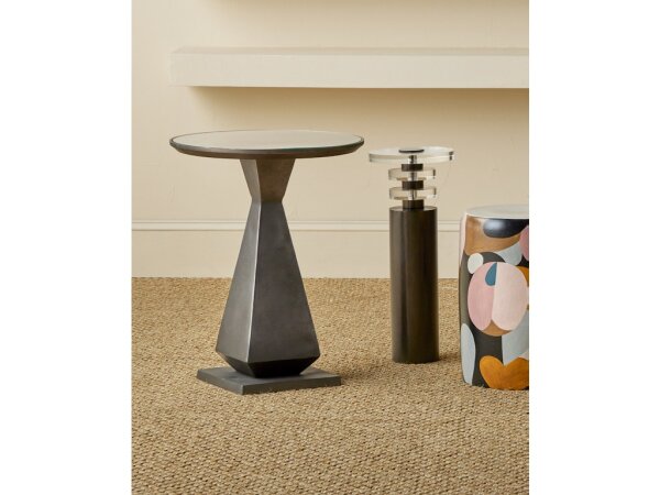 Shani Bronze Drinks Table - Image 4
