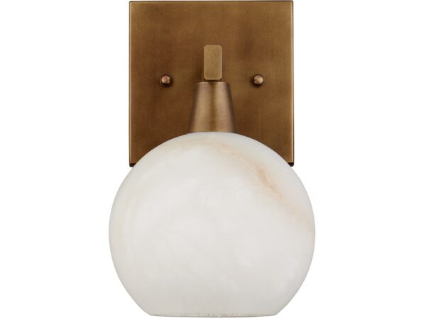 Bombelles Brass Bath Wall Sconce - Image 4