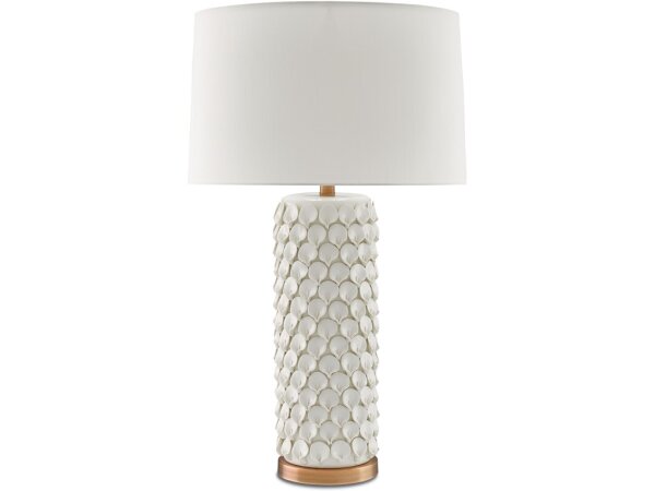 Calla Lily White Table Lamp - Image 3