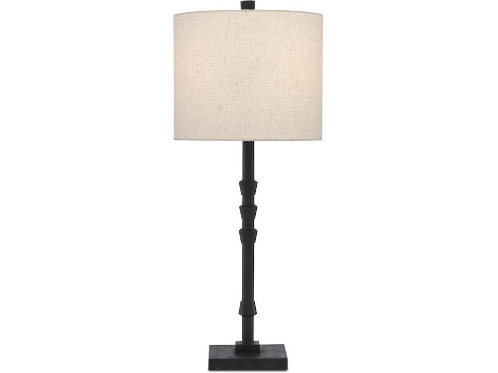 Lohn Black Table Lamp