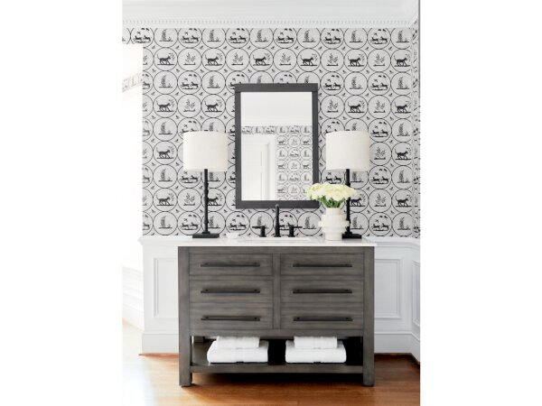 Lohn Black Table Lamp - Image 3