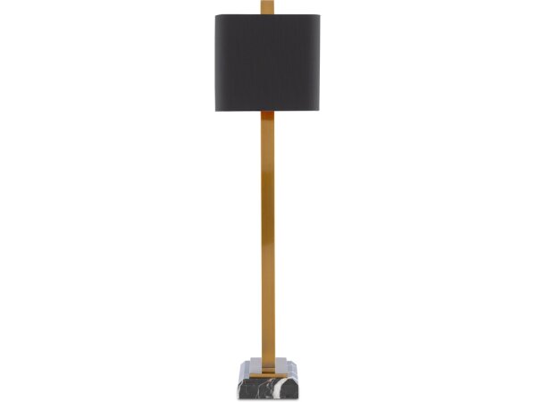 Adorn Large Brass Table Lamp - Image 3