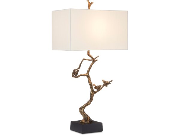 Shadows Brass Table Lamp - Image 3